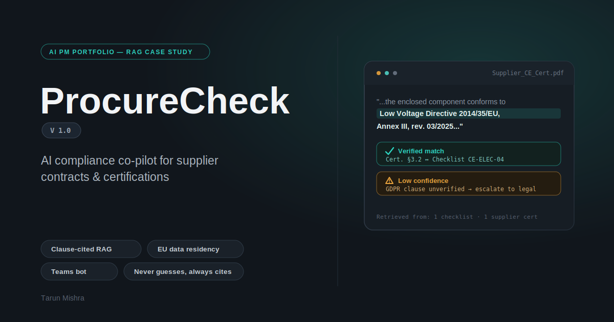 ProcureCheck